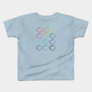 Mutant Heart Rainbow Kids T-Shirt